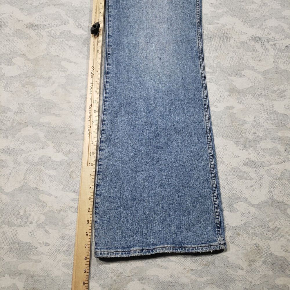 Madewell Light Blue Flare & Wide Leg Jeans - Picture 9 of 12